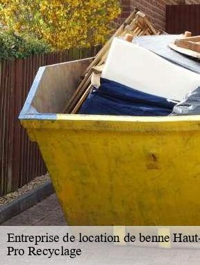 Entreprise de location de benne 68 Haut-Rhin Pro Recyclage