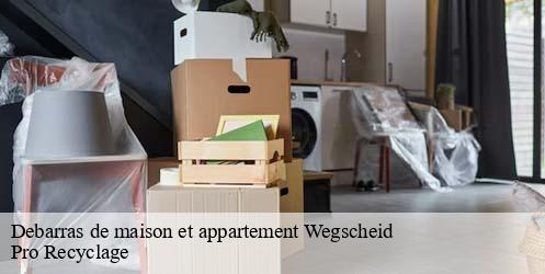 Debarras de maison et appartement wegscheid-68290 Pro Recyclage