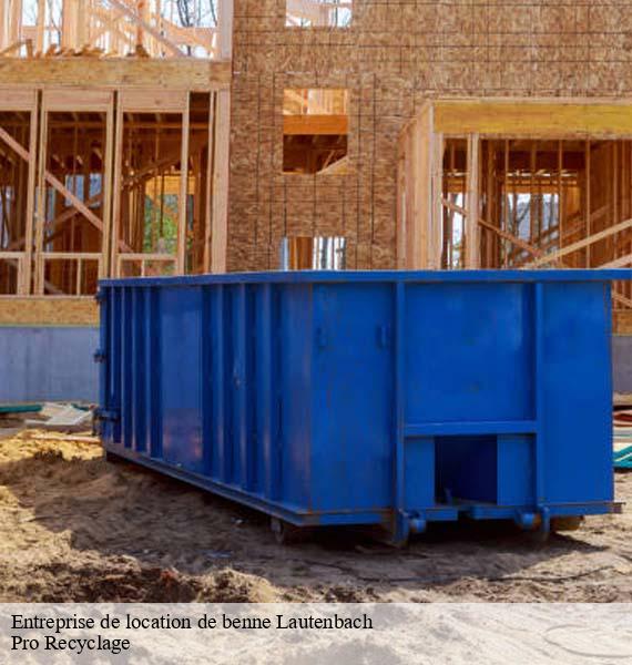 Entreprise de location de benne lautenbach-68610 Pro Recyclage