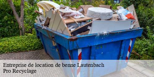 Entreprise de location de benne lautenbach-68610 Pro Recyclage