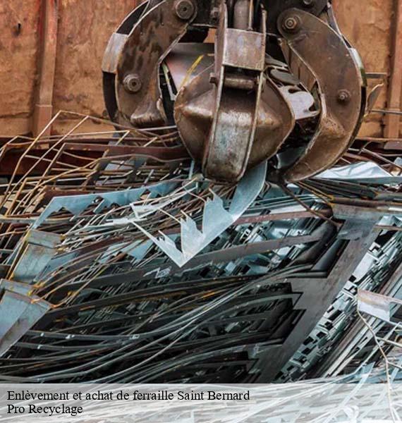 Enlèvement et achat de ferraille saint-bernard-68720 Pro Recyclage