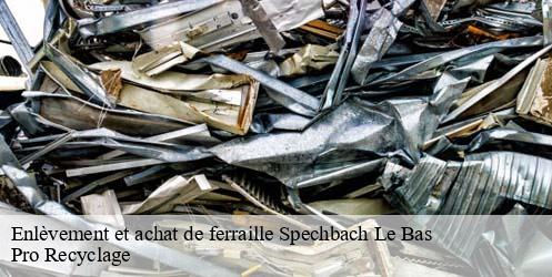 Enlèvement et achat de ferraille  spechbach-le-bas-68720 Pro Recyclage 