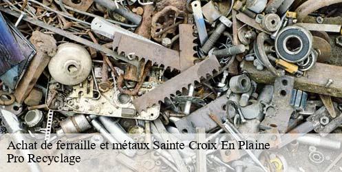 Achat de ferraille et métaux sainte-croix-en-plaine-68127 Pro Recyclage