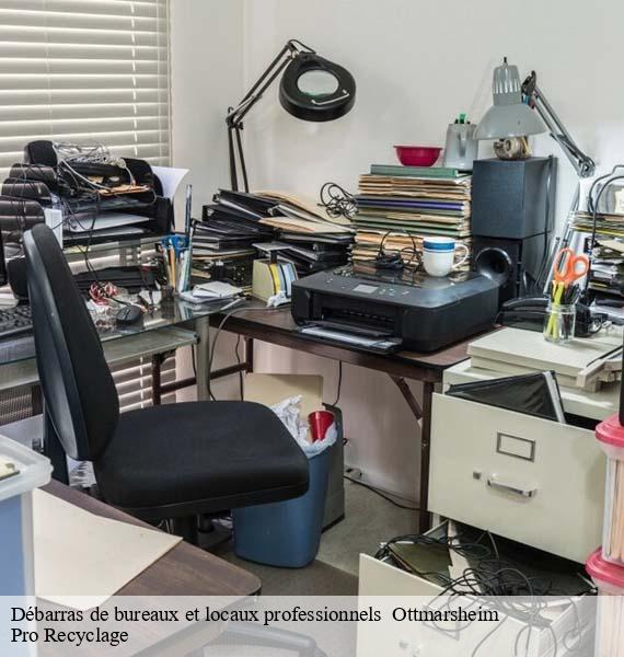 Débarras de bureaux et locaux professionnels ottmarsheim-68490 Pro Recyclage