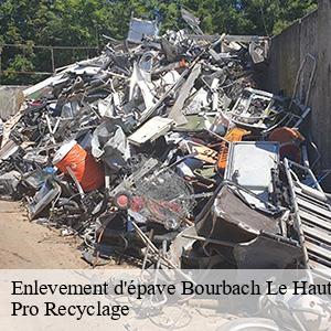 Enlevement d'épave  bourbach-le-haut-68290 Pro Recyclage 