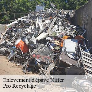 Enlevement d'épave  niffer-68680 Pro Recyclage 